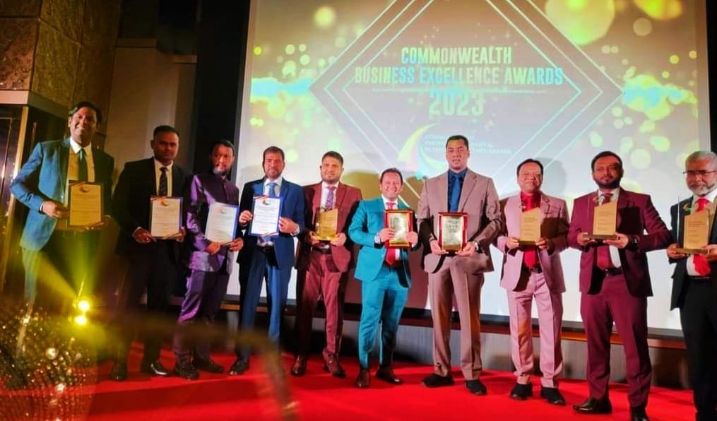 কমনওয়েলথ বিজনেস এক্সিলেন্স অ্যাওয়ার্ড পেল সোনালী লাইফ।