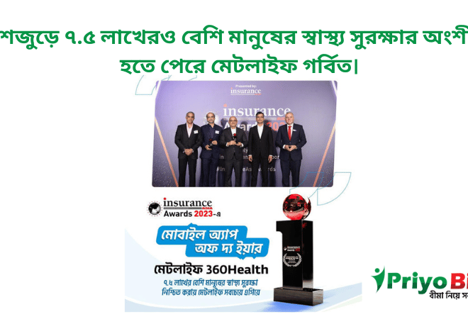 সেরা মোবাইল অ্যাপের স্বীকৃতি মেটলাইফ 360Health অ্যাপ