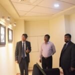 আই. ডি আর এ নির্বাহী পরিচালক – লাইফ (যুগ্মসচিব) এর ন্যাশনাল  লাইফে স্থাপিত বঙ্গবন্ধু কর্ণার ও কল সেন্টার পরিদর্শন