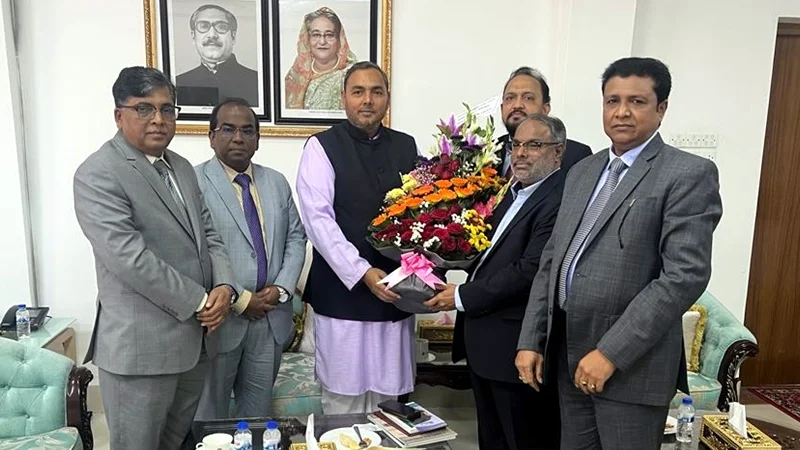 বাণিজ্য প্রতিমন্ত্রী আহসানুল ইসলাম টিটুকে বিআইএফ’র শুভেচ্ছা