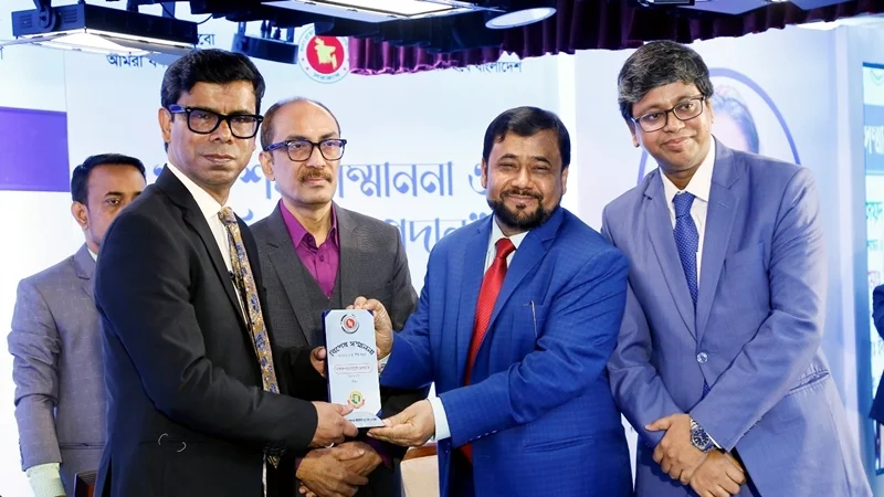 আবারও শীর্ষ করদাতার সম্মাননা পেল ন্যাশনাল লাইফ ইন্স্যুরেন্স