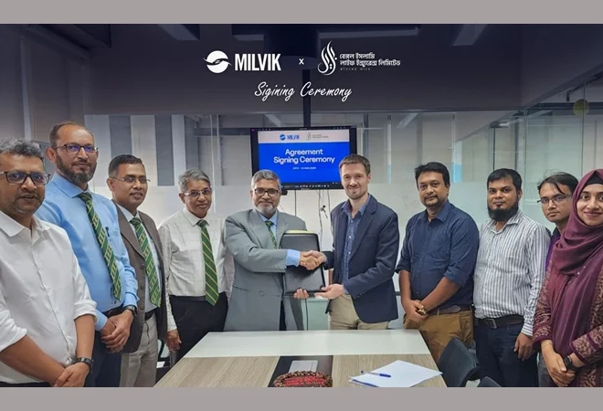 বেঙ্গল ইসলামি লাইফ এবং মিলভিকের মধ্যে অংশীদারিত্ব চুক্তি